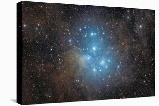 The Pleiades, an Open Star Cluster in the Constellation of Taurus-null-Stretched Canvas