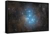 The Pleiades, an Open Star Cluster in the Constellation of Taurus-null-Framed Stretched Canvas