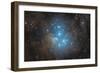 The Pleiades, an Open Star Cluster in the Constellation of Taurus-null-Framed Premium Photographic Print