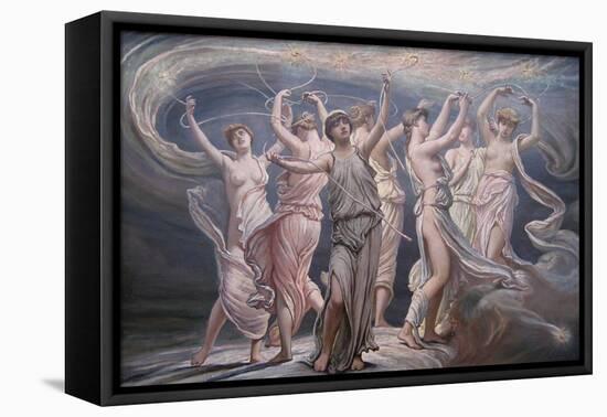 The Pleiades - Seven Sisters-Elihu Vedder-Framed Stretched Canvas