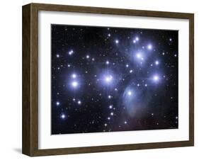 The Pleiades-Stocktrek Images-Framed Premium Photographic Print