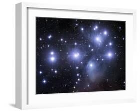 The Pleiades-Stocktrek Images-Framed Premium Photographic Print