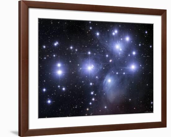 The Pleiades-Stocktrek Images-Framed Photographic Print