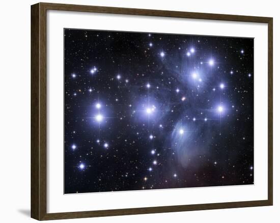 The Pleiades-Stocktrek Images-Framed Photographic Print