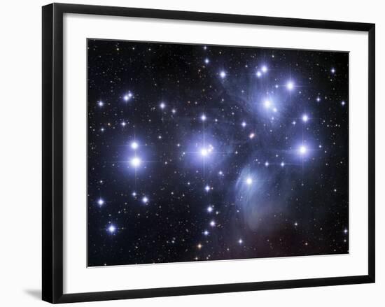 The Pleiades-Stocktrek Images-Framed Photographic Print