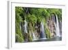 The Plitvice Lakes in the National Park Plitvicka Jezera, Croatia-Martin Zwick-Framed Photographic Print