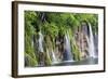 The Plitvice Lakes in the National Park Plitvicka Jezera, Croatia-Martin Zwick-Framed Photographic Print