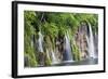 The Plitvice Lakes in the National Park Plitvicka Jezera, Croatia-Martin Zwick-Framed Photographic Print