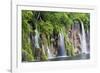 The Plitvice Lakes in the National Park Plitvicka Jezera, Croatia-Martin Zwick-Framed Photographic Print