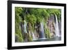 The Plitvice Lakes in the National Park Plitvicka Jezera, Croatia-Martin Zwick-Framed Photographic Print