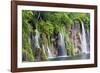 The Plitvice Lakes in the National Park Plitvicka Jezera, Croatia-Martin Zwick-Framed Photographic Print