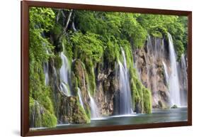 The Plitvice Lakes in the National Park Plitvicka Jezera, Croatia-Martin Zwick-Framed Photographic Print