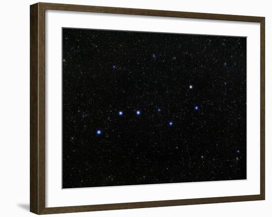 The Plough Asterism In Ursa Major-Eckhard Slawik-Framed Photographic Print