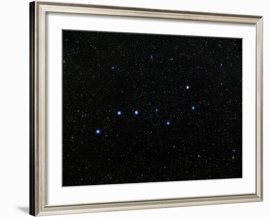 The Plough Asterism In Ursa Major-Eckhard Slawik-Framed Photographic Print