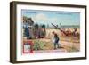 The Plough, Tilling by Using Electricity, C1900-null-Framed Giclee Print