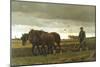 The Ploughman, 1880-Frants Henningsen-Mounted Giclee Print