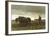 The Ploughman, 1880-Frants Henningsen-Framed Giclee Print