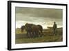 The Ploughman, 1880-Frants Henningsen-Framed Giclee Print