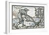 The Ploughman, Song Illustration for 'Who Liveth So Merry in All This Land?', from 'Pan-Pipes', a…-Walter Crane-Framed Giclee Print