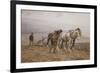 The Ploughman Wilmington Polegate, Near Eastbourne-Joseph Harold Swanwick-Framed Premium Giclee Print