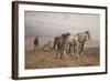 The Ploughman Wilmington Polegate, Near Eastbourne-Joseph Harold Swanwick-Framed Giclee Print