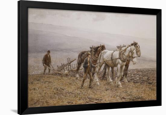 The Ploughman Wilmington Polegate, Near Eastbourne-Joseph Harold Swanwick-Framed Giclee Print