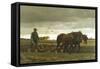 The Ploughman-Frants Henningsen-Framed Stretched Canvas