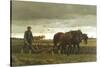 The Ploughman-Frants Henningsen-Stretched Canvas