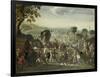 The Plundering of a Village During the Thirty Years' War, 1660-Cornelis De Wael-Framed Giclee Print