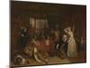 The Plundering of Basing House-Charles Landseer-Mounted Giclee Print