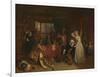 The Plundering of Basing House-Charles Landseer-Framed Giclee Print