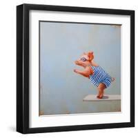 The Plunge-Lucia Heffernan-Framed Art Print