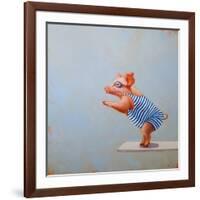 The Plunge-Lucia Heffernan-Framed Art Print