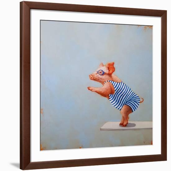 The Plunge-Lucia Heffernan-Framed Art Print