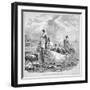 The Plymouth Colony in America in 1620 (Litho)-American-Framed Giclee Print