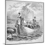 The Plymouth Colony in America in 1620 (Litho)-American-Mounted Giclee Print