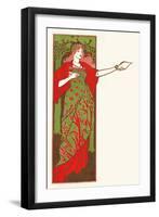 The Pocket Magazine, April, 1896-Louis Rhead-Framed Art Print