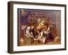 The Podiatrist Or Foot Surgeon-David Teniers-Framed Art Print