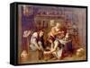 The Podiatrist Or Foot Surgeon-David Teniers-Framed Stretched Canvas