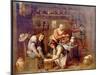 The Podiatrist Or Foot Surgeon-David Teniers-Mounted Art Print