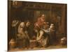 The Podiatrist Or Foot Surgeon-David Teniers-Mounted Art Print