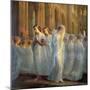 The Poem of the Soul; First Communion. Painting by Anne Francois Louis Janmot (1814-1892), 1854 (Oi-Louis Janmot-Mounted Giclee Print