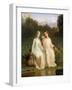 The Poem of the Soul; Virginitas. Painting by Anne Francois Louis Janmot (1814-1892), 19Th Century.-Louis Janmot-Framed Giclee Print