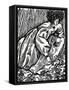 'The Poems of Ronsard. Original Woodcut', 1902, (1923)-Lucien Pissarro-Framed Stretched Canvas