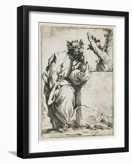 The Poet, C. 1620-1621-Jusepe de Ribera-Framed Giclee Print