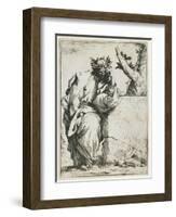 The Poet, C. 1620-1621-Jusepe de Ribera-Framed Giclee Print