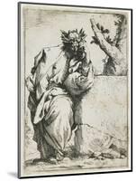 The Poet, C. 1620-1621-Jusepe de Ribera-Mounted Giclee Print