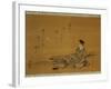 The Poet Kakinomoto No Hitomaro-null-Framed Giclee Print