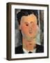 The Poet Pierre Reverdy, c.1915-Amedeo Modigliani-Framed Giclee Print