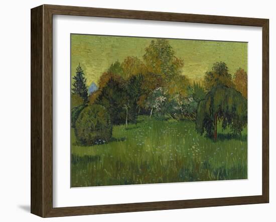 The Poet's Garden, 1888-Vincent van Gogh-Framed Giclee Print